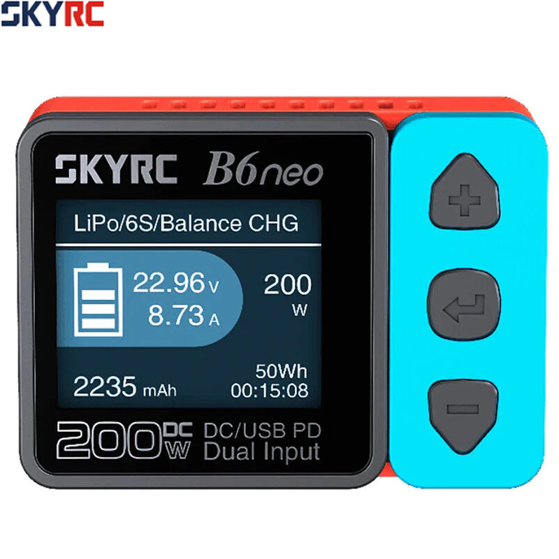 Skyrc B6 Neo Smart Charger - SkyRC B6 Neo شاحن ذكي 200