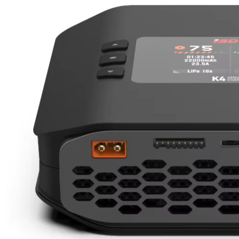 Isdt K4 Dual Lipo Charger - شاحن بطاريات ليثيوم ذكي ISDT K4