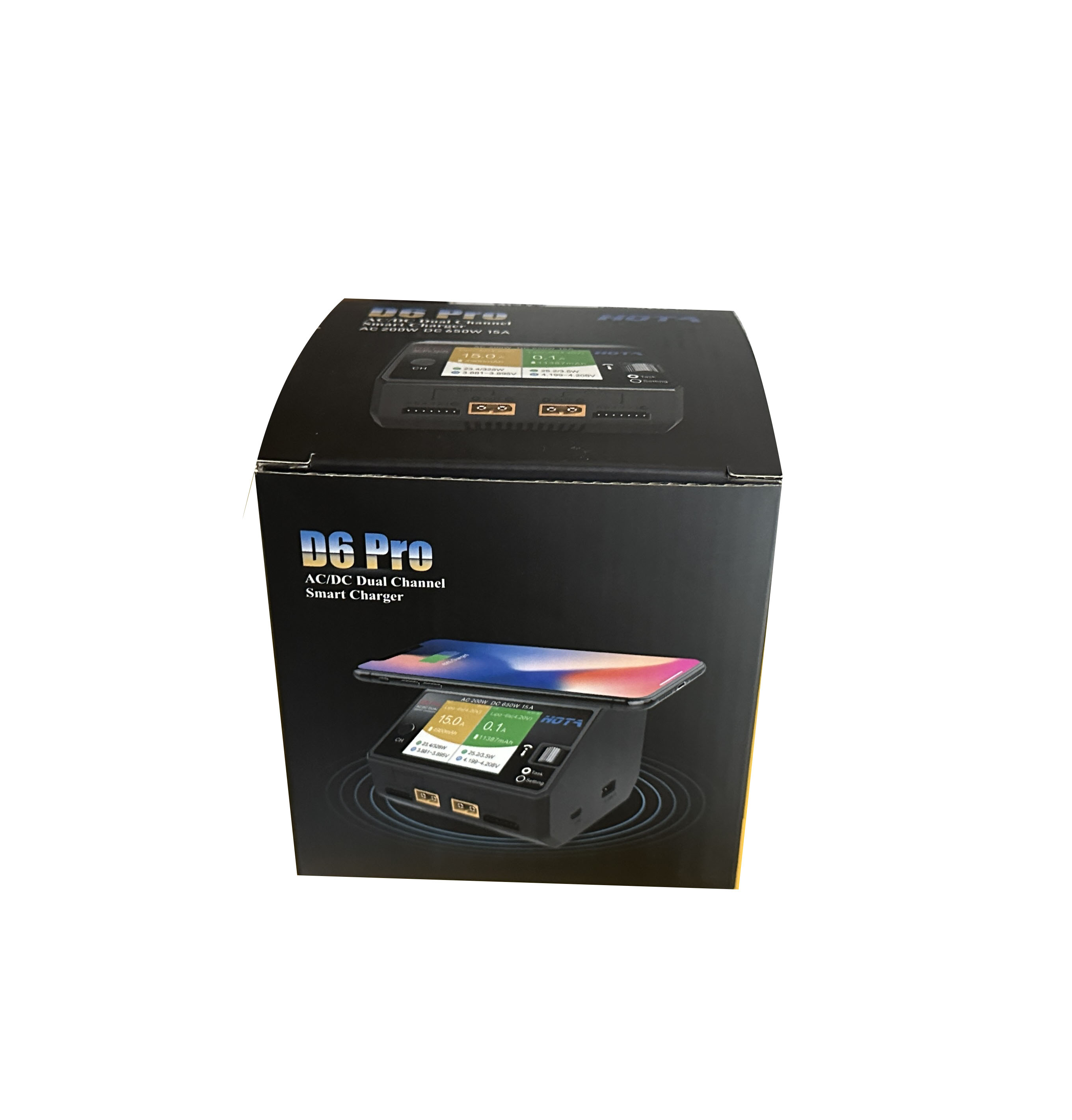Hota D6 Pro Dual Lipo Charger - شاحن HOTA D6 Pro ثنائي القناة