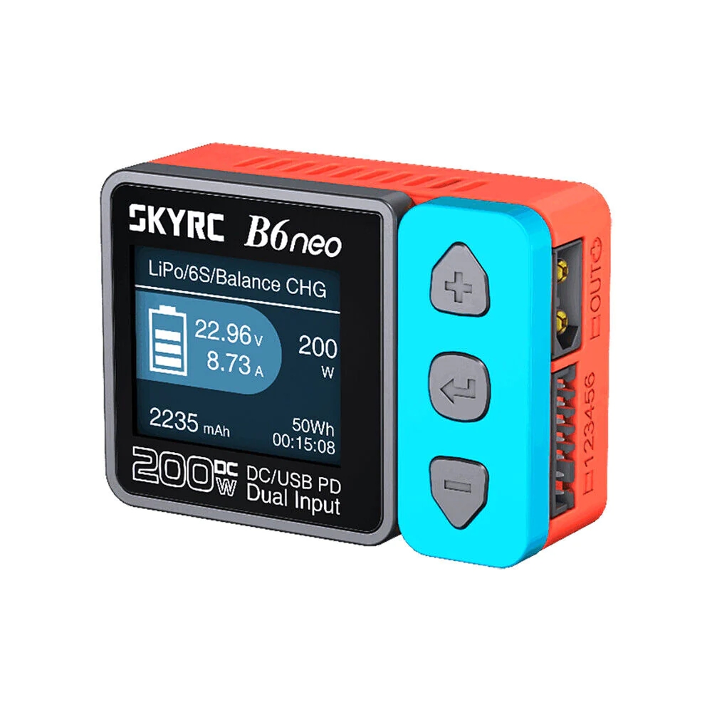 Skyrc B6 Neo Smart Charger - شاحن بطاريات ليثيوم بوليمر SkyRC B6neo