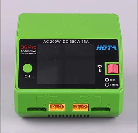 شاحن ذكي متعدد القنوات HOTA D6 - مراجعة Hota D6 Pro Dual Lipo Charger وسعره