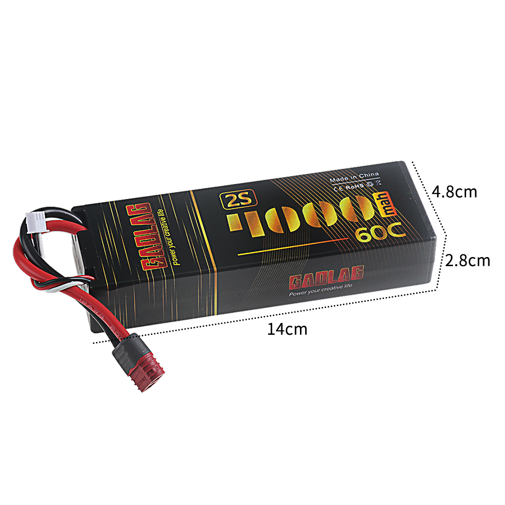بطارية ليثيوم بوليمر 2S 3S 4S  - مراجعة 4S Lipo Battery 14.8V 6000Mah وسعره