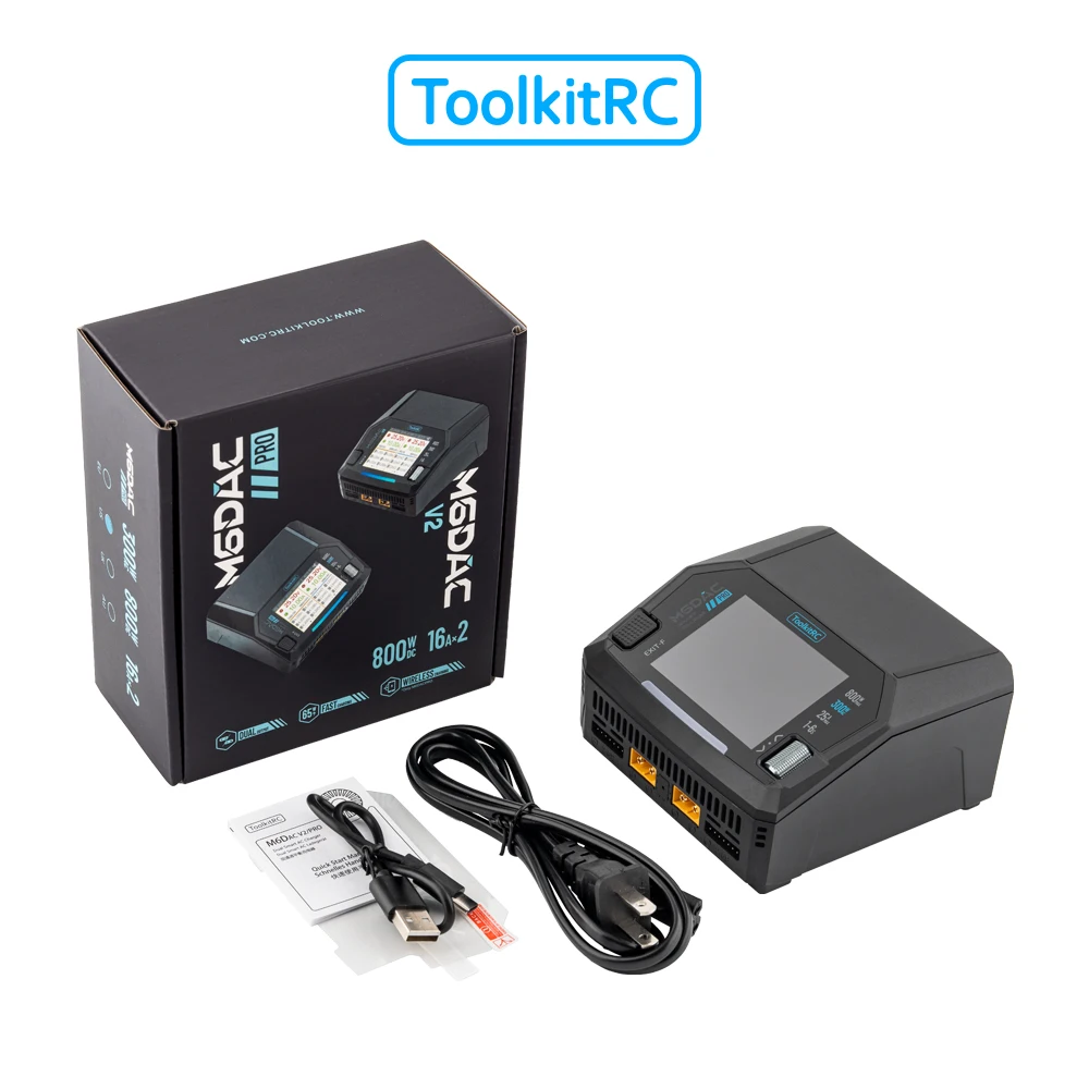 ToolkitRC M6DAC V2 M6DAC Pro ث - مراجعة Toolkitrc M6Dac Smart Charger وسعره