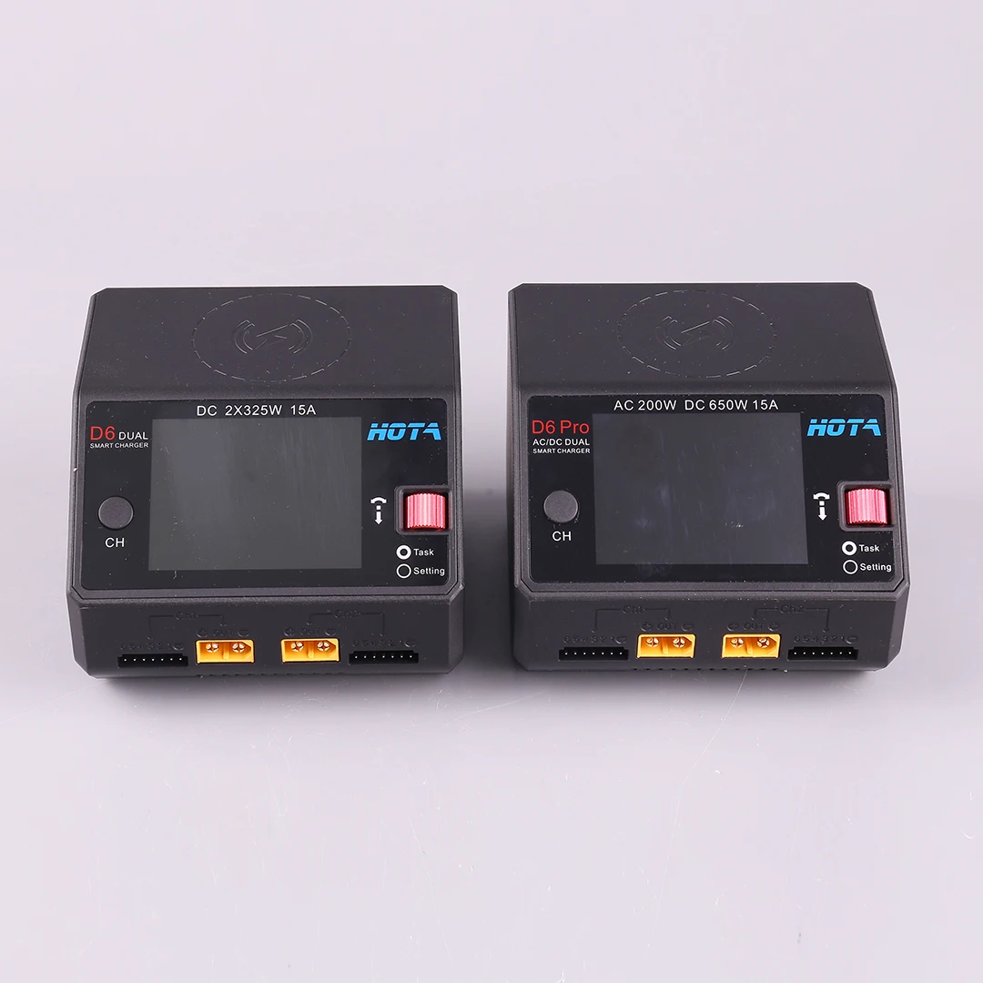شاحن HOTA D6 Pro بقوة 200 واط  - مراجعة Hota D6 Pro Dual Lipo Charger وسعره