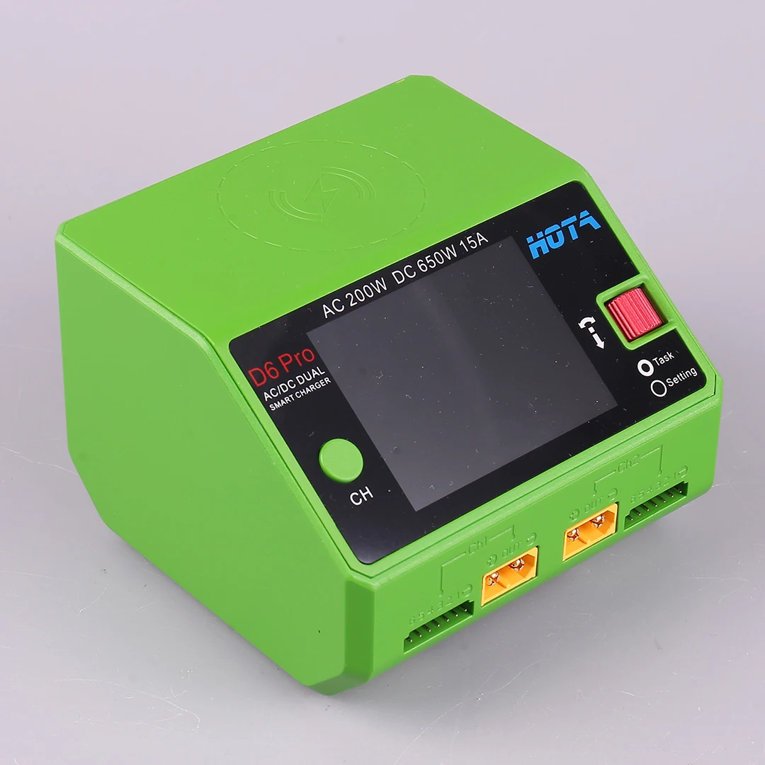 شاحن HOTA D6 Pro بقوة 200 واط  - مراجعة Hota D6 Pro Dual Lipo Charger وسعره