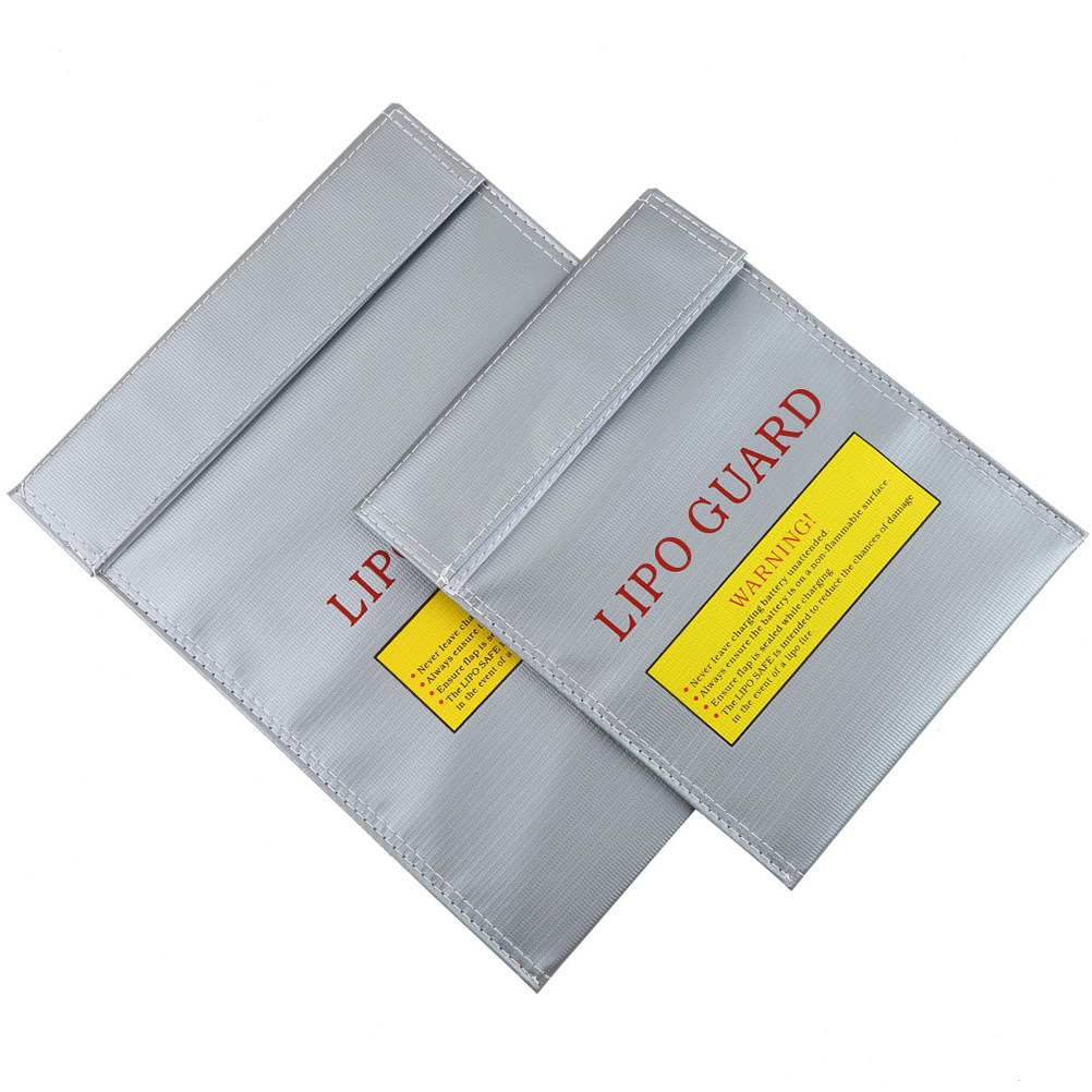 حقيبة شحن آمنة للبطاريات مقاس  - مراجعة Lipo Battery Fireproof Safety Charge Box وسعره